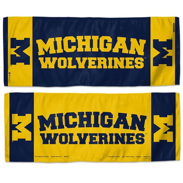 Wincraft 9960623116 Serviette de Refroidissement Michigan Wolverines - 12 x 30 Po.