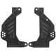 thumbnail image 1 of Soporte de suspensión delantera, soporte de parachoques de aleación de aluminio para coche Axial scx10 III AX103007 RC, negro, 1 of 10