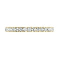 thumbnail image 3 of 1/2 Carat Round Diamond Wedding Band Ring in 14K Yellow Gold (Ring Size 5.25) (SI1-SI2 Clarity), 3 of 4