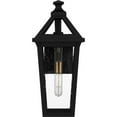 thumbnail image 3 of Quoizel Boulevard 1-Light Matte Black Outdoor Wall Lantern, 3 of 7