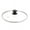 Black, variant on Tempered Glass Lid for 10 inch Pan and Pot, Clatine Replacement Cover with Black Knob Stainless Steel Rim for 10 inch Cookware, Skillets, Cast Iron, Cast Alluminium Pans, 26CM