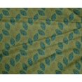 thumbnail image 4 of oneOone Polyester Lycra Fabric Leaves Block Print Sewing Fabric BTY 56 Inch Wide, 4 of 4