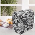thumbnail image 4 of Abstract Lounger Chair Bag, Monochrome Circles Dots Surreal Expressionism Inspired Geometric Modern Art, High Capacity Storage with Handle Container, Lounger Size, Grey Black White, by Ambesonne, 4 of 5