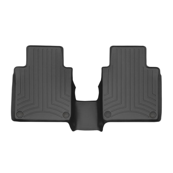WeatherTech Custom Fit FloorLiners compatible with 2018-2024 Volvo S90 - 2nd Row, Black