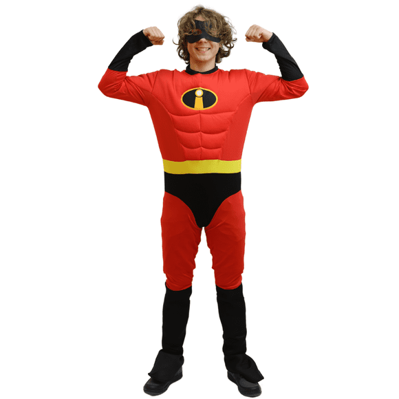 Disfraz Mr Increíble Superhéroe Hombre Adulto Talla XL