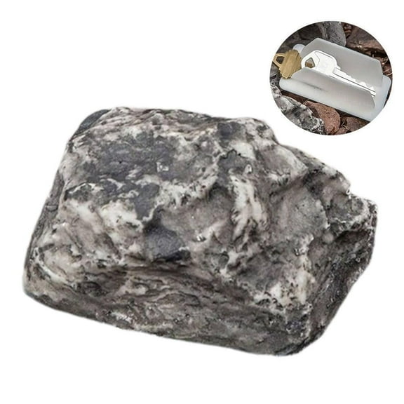 Outdoor Rock Hide a Key House Home Emergency Spare Key Holder Hider