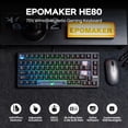 thumbnail image 2 of Teclado Gaming EPOMAKER HE80 Hall Effect 82 teclas con cable, 2 of 9