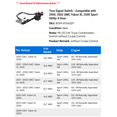 thumbnail image 2 of Turn Signal Switch - Compatible with 2000, 2002 GMC Yukon XL 2500 Sport Utility 4-Door 2001, 2 of 2