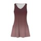 thumbnail image 4 of vestido casual de mujer con bolsillos vestido de playa boho de verano blusas florales degradadas para mujer camisetas vestido con cuello en v vestidos sin mangas sueltos café/xl, 4 of 7