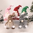 thumbnail image 2 of Muñecos navideños de gnomos de peluche, Papá Noel, enano, elfo, decoración, regalos, adornos adecuados para escaparates, interiores y exteriores, venta al por mayor, 2 of 5