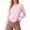e-83Pink330, variant on FUYUDY Women Blouse Loose Fit Drawstring Yoga Tops Long Sleeve Workout Shirt For Running Gym Athletic Breathable Casual Activewear Fashionable Female Solid Color Dailywear