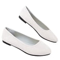 thumbnail image 2 of AUDeals Women's Block Heel Pumps, Pointed Toe Dress Shoes with Portable Comfort for Office, Party and Daily Wear (White, 7.5), 2 of 9