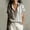 Grey, variant on Endives Boho Tops For Women Striped Short Sleeve Shirt V Neck Loose Fit Blouses Collared Business Casual Outfits for Women Going Out Top Summer Trendy Orange M