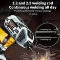 thumbnail image 4 of 1pc Handheld Welding Machine,portable Arc Welder 220v Handheld Stick Arc Welder Igbt Inverter For 3/32"-1/8" Wire Rod, 4 of 8