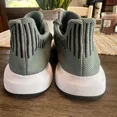 thumbnail image 4 of Ad-id-as Swift Run PrimeTrainers Trace Green/Black Knit Shoes Athletic Mens 13, 4 of 6