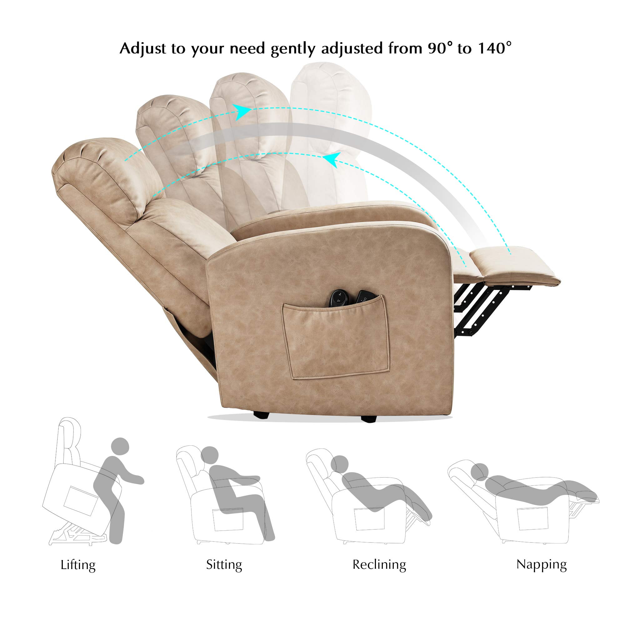 Devaise power lift sale chair