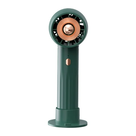 

WHLBF Turbo Handheld Fan Usb Charging Outdoor Portable Handheld Fan Desktop Bladeless Fan