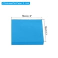 thumbnail image 2 of Uxcell 3" x 3" Fluorescent Sticky Notes, Self-Stick Note Pads 100 Sheets/Pad, Dark Blue, 6 Pack, 2 of 5