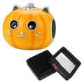 thumbnail image 3 of Charm calabaza gato metálico plata CharmPumpkinCat 1Pza Plata S925 Chapa Charm Separador Gato calabaza Naranja/Negro/Pla, 3 of 4