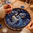 thumbnail image 4 of 12 Zodiac Signs Pearl Art Kit, Beginner-Friendly Pearl Diamond Painting Set, Calming Craft Activity for Stress Relief & Zodiac-Themed Decor (Virgo), 4 of 7