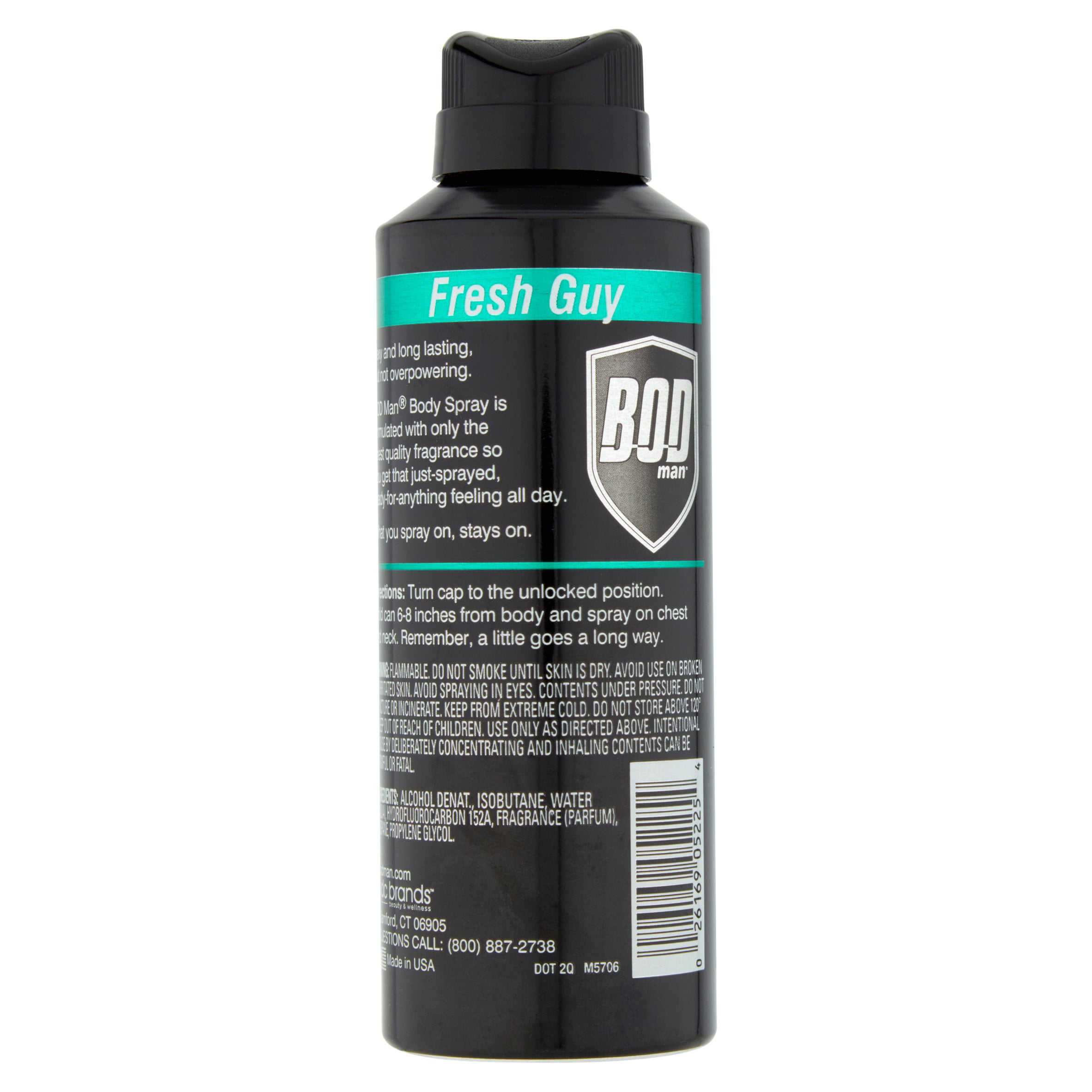 Bod Fresh Blue Musk BOD Man Blue Surf Body Spray 236ml- Fresh