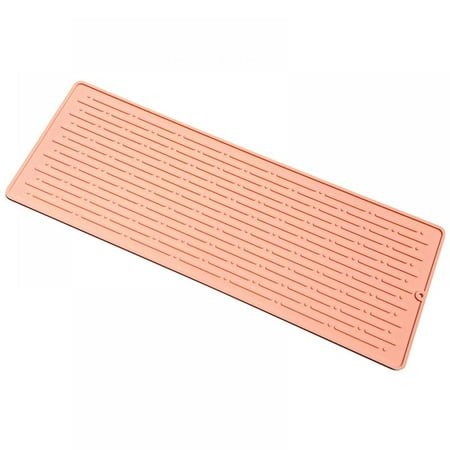 

Silicone Dish Drying Mat Drying Mat for Kitchen Counter Easy Clean Non-Slip Drainboard