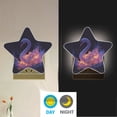 thumbnail image 4 of Star Shape LED Night Light with Auto Sensor Plug in Nightlights for Home Decor Elegant Swan, 4 of 6