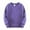 Purple, variant on QHFBli Toddler Kids Boys Girls Crewneck Sweatshirts Toddler Baby Sweatshirt Solid Cotton Soft Long Sleeve Active Pullover Tshirts