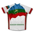 thumbnail image 2 of Karachay-Cherkessia Flag Short Sleeve Cycling Jersey  for Men - Size XS, 2 of 3