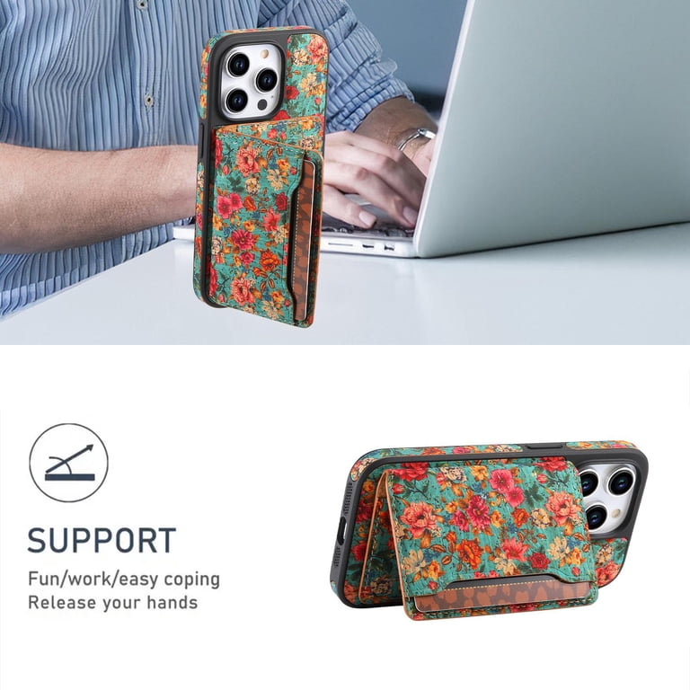 Custodia iPhone 14 Pro Business Marmo - Wallet Case Professionale