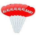 thumbnail image 1 of Albany Heart Love Cupcake Picks Toppers - Set of 6, 1 of 1
