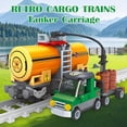 thumbnail image 6 of City Freight Car Building Toy Set - Classic Tanker Car & Cargo Train Model, 199-Piece MOC Construction Toy for Train Lovers & STEM Gifts for Boys & Girls 6-8+, 6 of 7