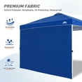 thumbnail image 3 of EAGLE PEAK Sunwall/Sidewall for 10x10 Straight Leg Canopy only, 1 Sidewall, Blue, 3 of 9