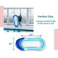 thumbnail image 3 of Sillón reclinable inflable de PVC azul para piscina, 3 of 7