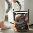 thumbnail image 6 of KLL Cute Big-Eared Mouse Waterproof Foldable Laundry Hamper Bucket with Handles for Storage Bin,Kids Room,Home Organizer (Small ), 6 of 7