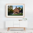 thumbnail image 5 of Salem Historic - Winston-Salem North Carolina Photography Oak Framed Wall Art Print 20 x 30 inches, 5 of 6