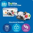 thumbnail image 6 of Learning Resources Dottie the Fine Motor Cow  Preschool Toys for Boys and Girls, Toddler Learning Toys, Ages 18 Months and Up, 6 of 7
