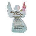 thumbnail image 1 of Ange avec Dits - Ici Maman et Cher Papa Plaque, 1 of 1