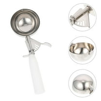 Raindrops Heavy Duty Ice Cream Scoop Stainless Steel 1Set 3.1in