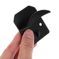 thumbnail image 4 of Black ABS Hat Hooks for Hat Organizer 10Pcs No Drill Wall Mount Hooks, 4 of 5