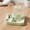 1 Pcs Green, variant on 2-in-1 Large Capacity Cat Automatic Feeder, Water Dry Wet Separation Design No Battery Required - For Cats Small Dogs