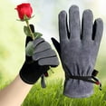 thumbnail image 2 of AWZXDE Workout Gloves For Men Cowhide Leather For Work Agricultural Horticultural Vehicle Labor Wear, 2 of 9