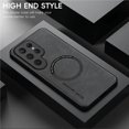 thumbnail image 4 of Funda de cuero con carga inalámbrica para Samsung, carcasa magnética para Samsung S24, S23, S22, S21, S20 Ultra Plus FE, Note 20 Ultra 10 Plus, 4 of 5