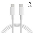 thumbnail image 1 of USB-C/Type-C to Type-C Charger Cable For Fast Data Sync Charging High-speed US, 1 of 7