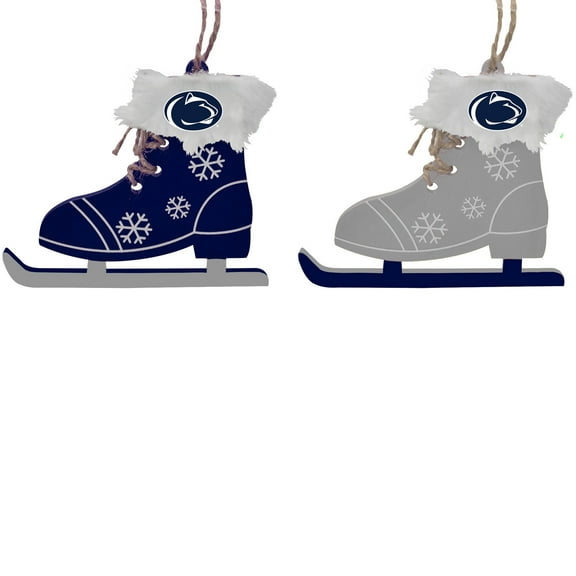 The Memory Company Penn State Nittany Lions Two-Pack Ice Skate Ornament Set