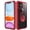Red, variant on iPhone 11 Case, [ Military Grade ] with [ Glass Screen Protector] 15ft. Drop Tested Protective Case | Kickstand | Compatible with Apple iPhone 11 Case -Red