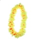 thumbnail image 1 of Juego de 4 pulseras y collares con guirnaldas hawaianas, accesorios elegantes para fiestas tropicales en la playa (amarillo), 1 of 7