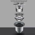 thumbnail image 4 of Workstation Kitchen Sink, Stainless Steel Multifunction Kitchen Sink  for Home Kitchen, 4 of 7