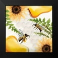 thumbnail image 2 of Allen, Kimberly 12x12 Black Modern Framed Museum Art Print Titled - Bee Keeper 4, 2 of 5