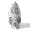 thumbnail image 2 of 26" Everest Peacock Broadcloth Blown and Closed Pillow in Multi-Color Fabric, 2 of 5